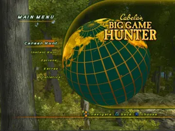 Cabela's Big Game Hunter 2008 screen shot title